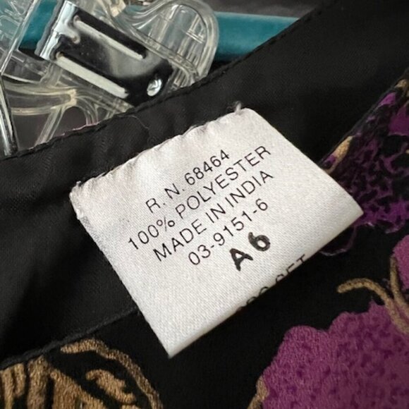 Roaman's Floral Beaded Sequin Sleeveless Dress & Jacket Set - Picture 9 of 10